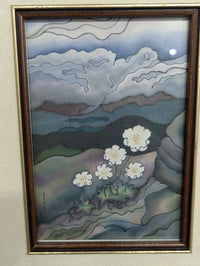 Mountain Flowers By Darcy Gusse Edinga Framed Artwork