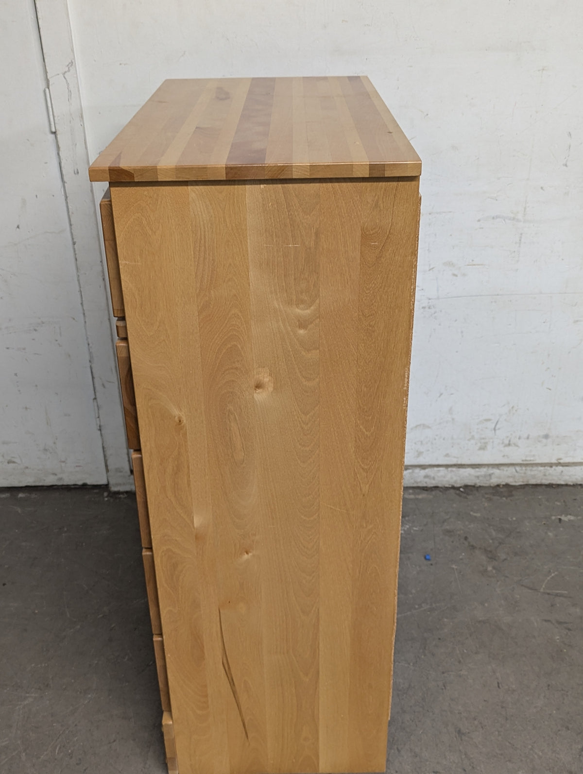 46.5"H 5-Drawer Maple Dresser/Tallboy