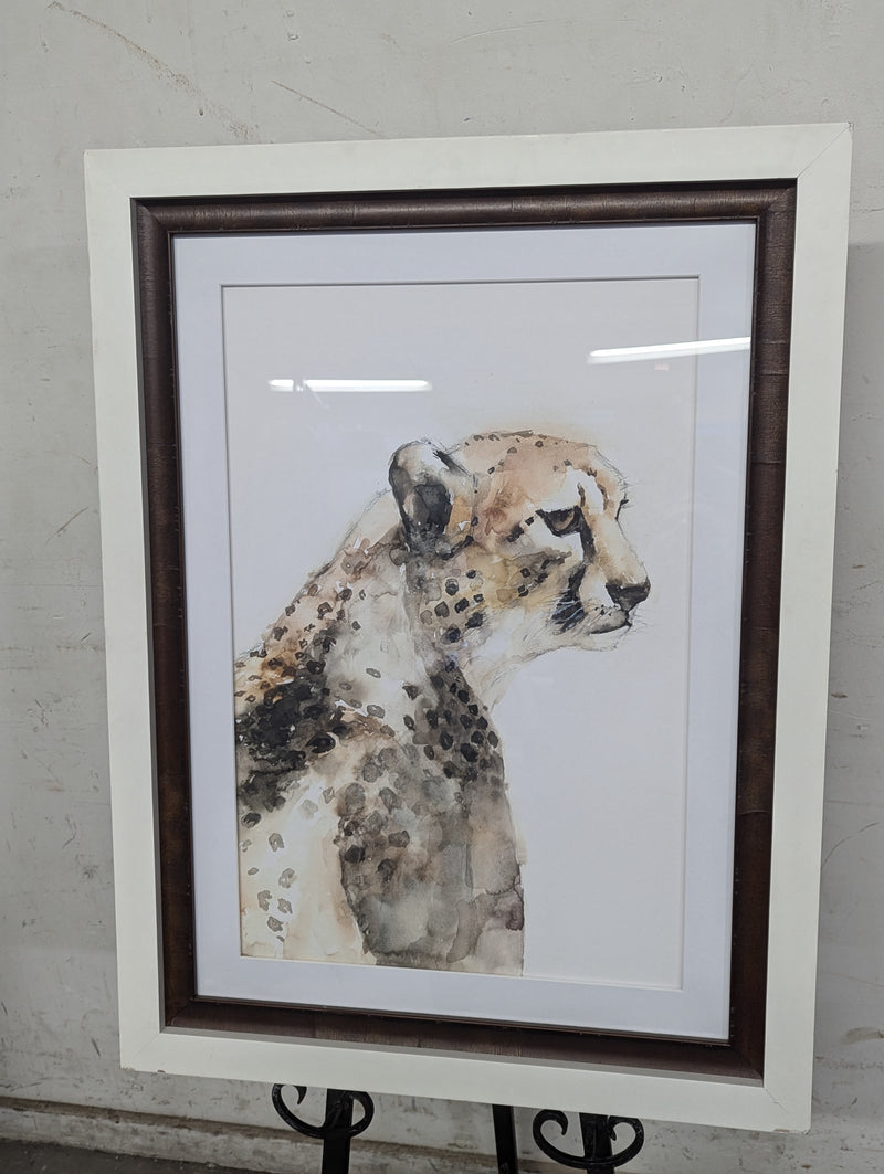 Framed Artwork - Leopard By Cheri Davis