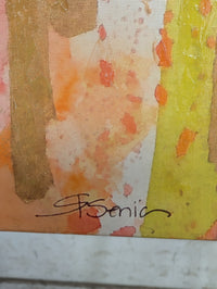 Roleen Senic 47" Large Square Canvas Wrapped Artwork