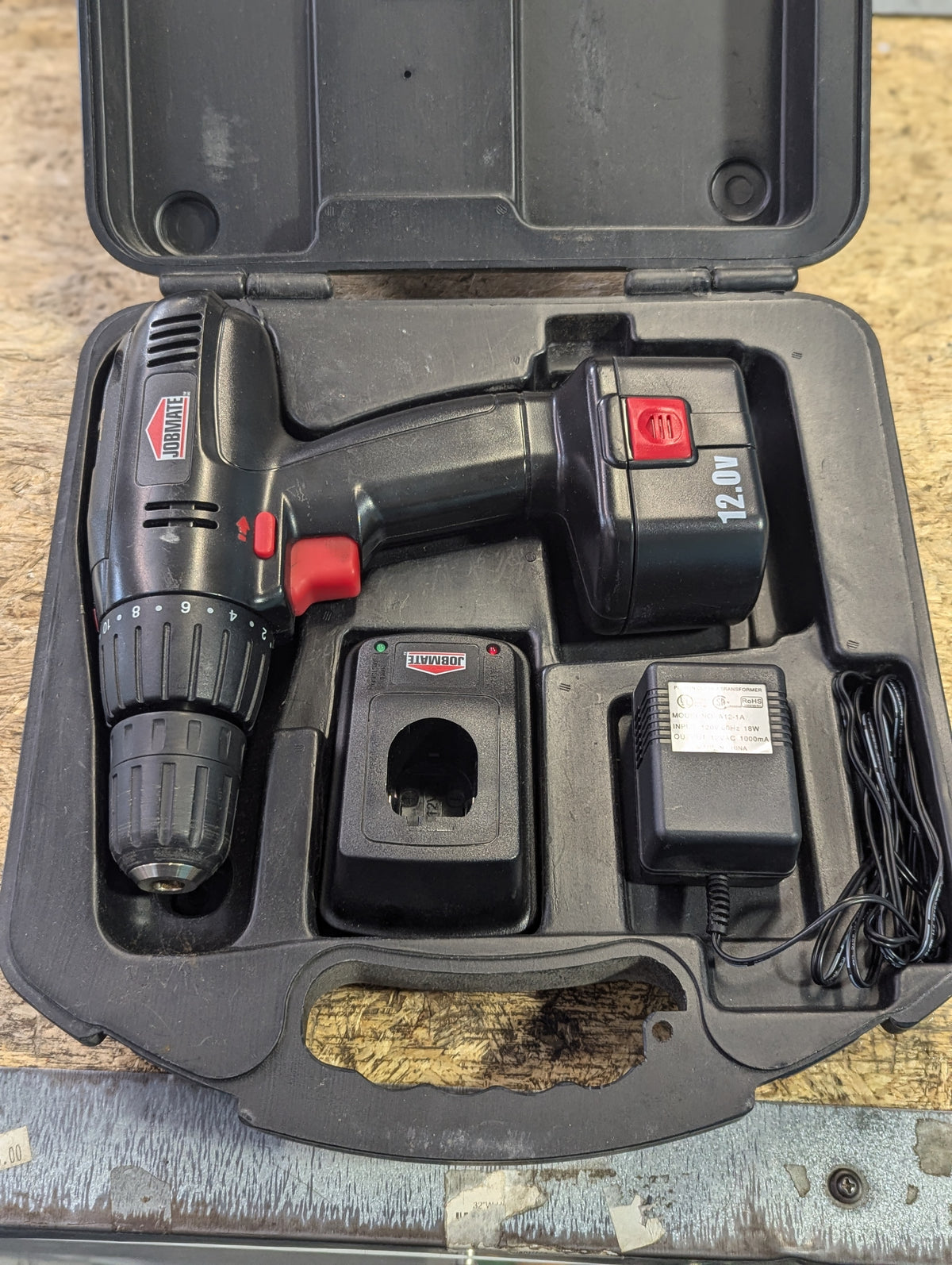 JOBMATE 12V Cordless Drill With Charger