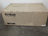 KRAUS 31 1/2"W Undermount Single Bowl 16 gauge Stainless Steel Kitchen Sink