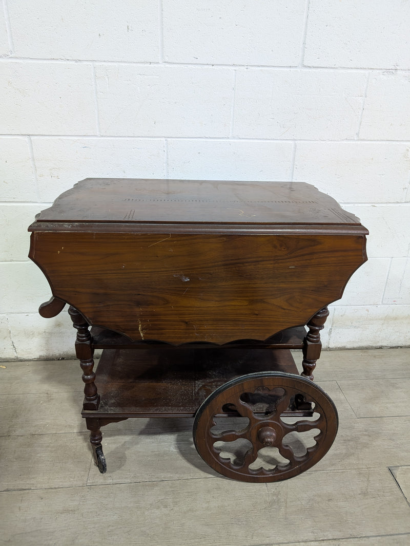 Wooden Tea Cart