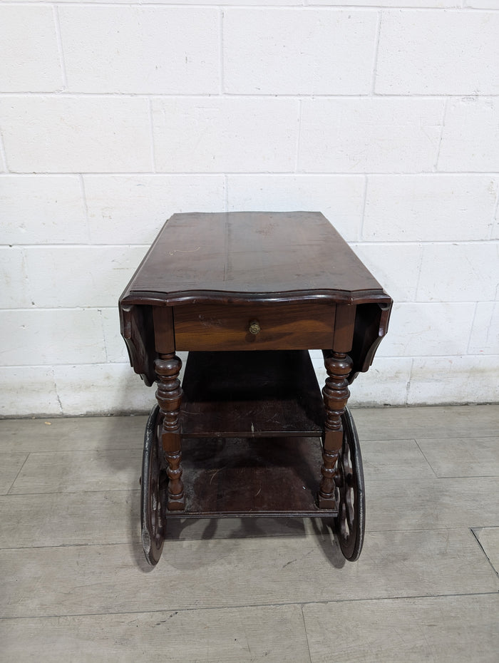 Wooden Tea Cart