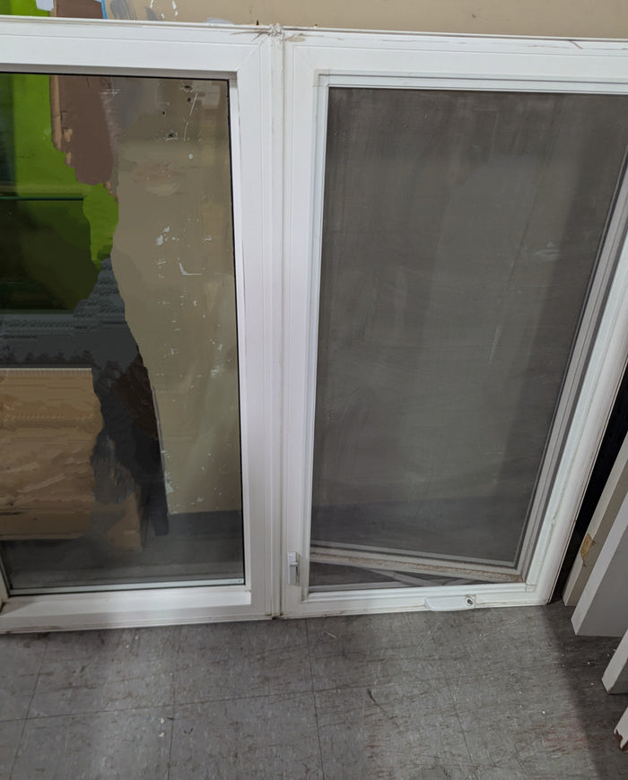 55.5 x 50.5 Casement Window with Net