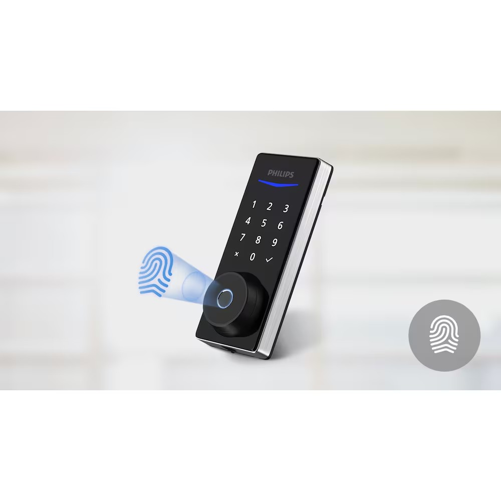 Philips 1000 Series Fingerprint Touchscreen Electronic Deadbolt Door Lock