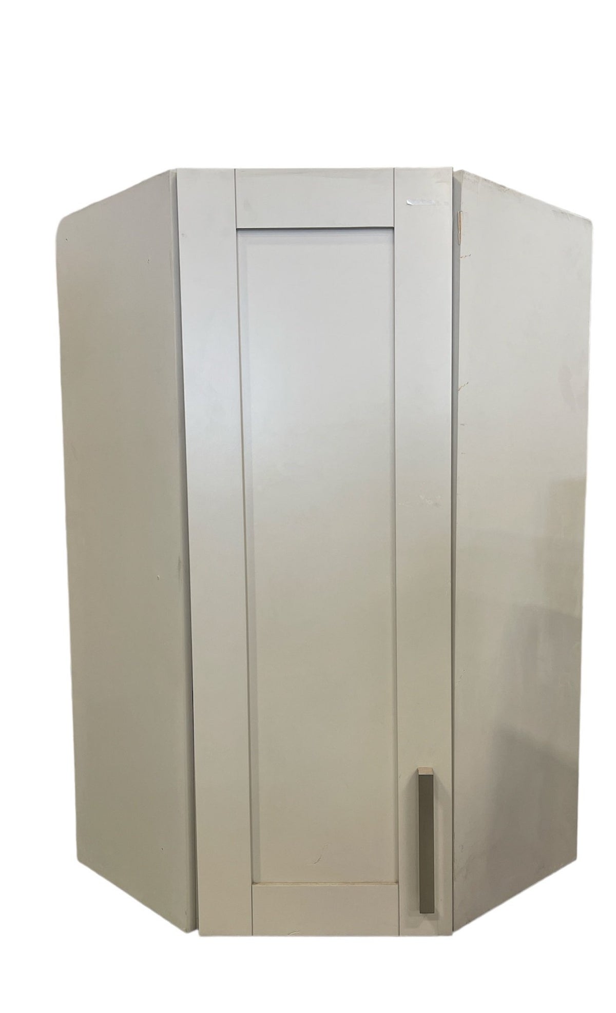 Hampton Bay Edson Upper 34" Corner Cabinet Grey
