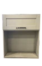 Hampton Bay Edson Upper 30" Microwave Cabinet Grey