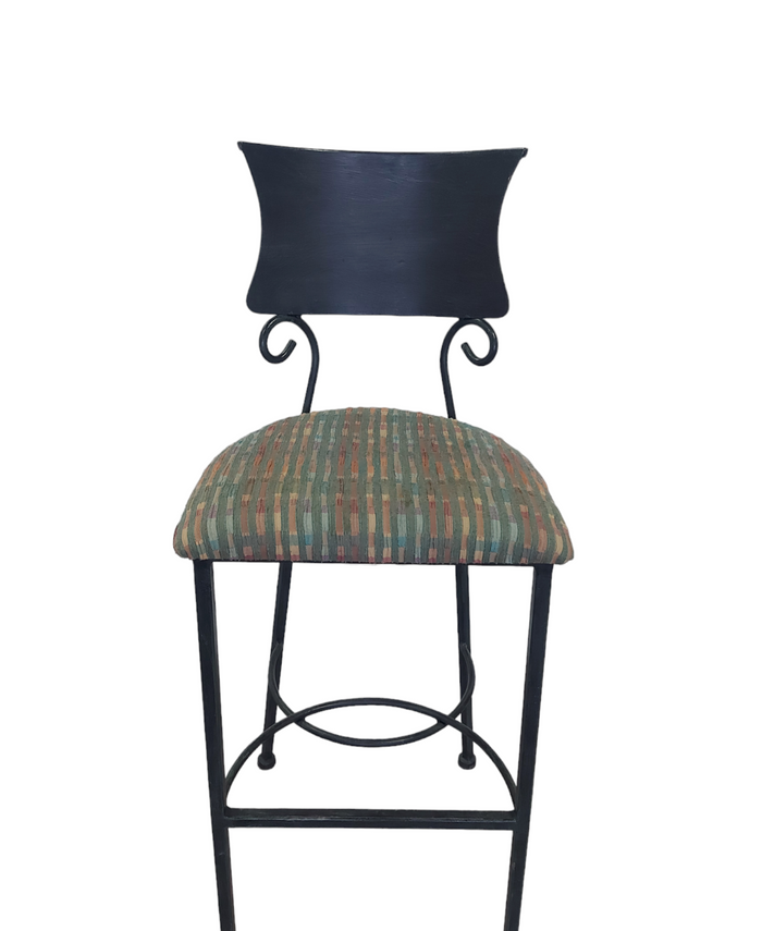 Iron Upholstered Bar Chairs