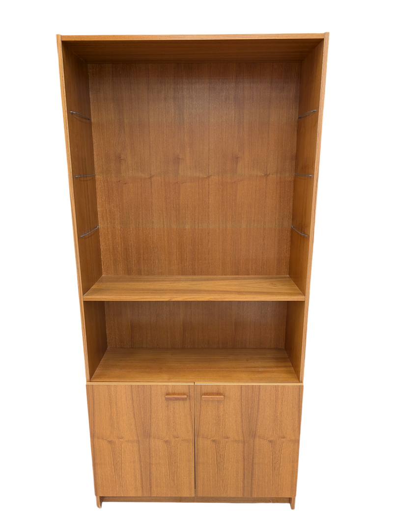 MCM Teal Bookcase