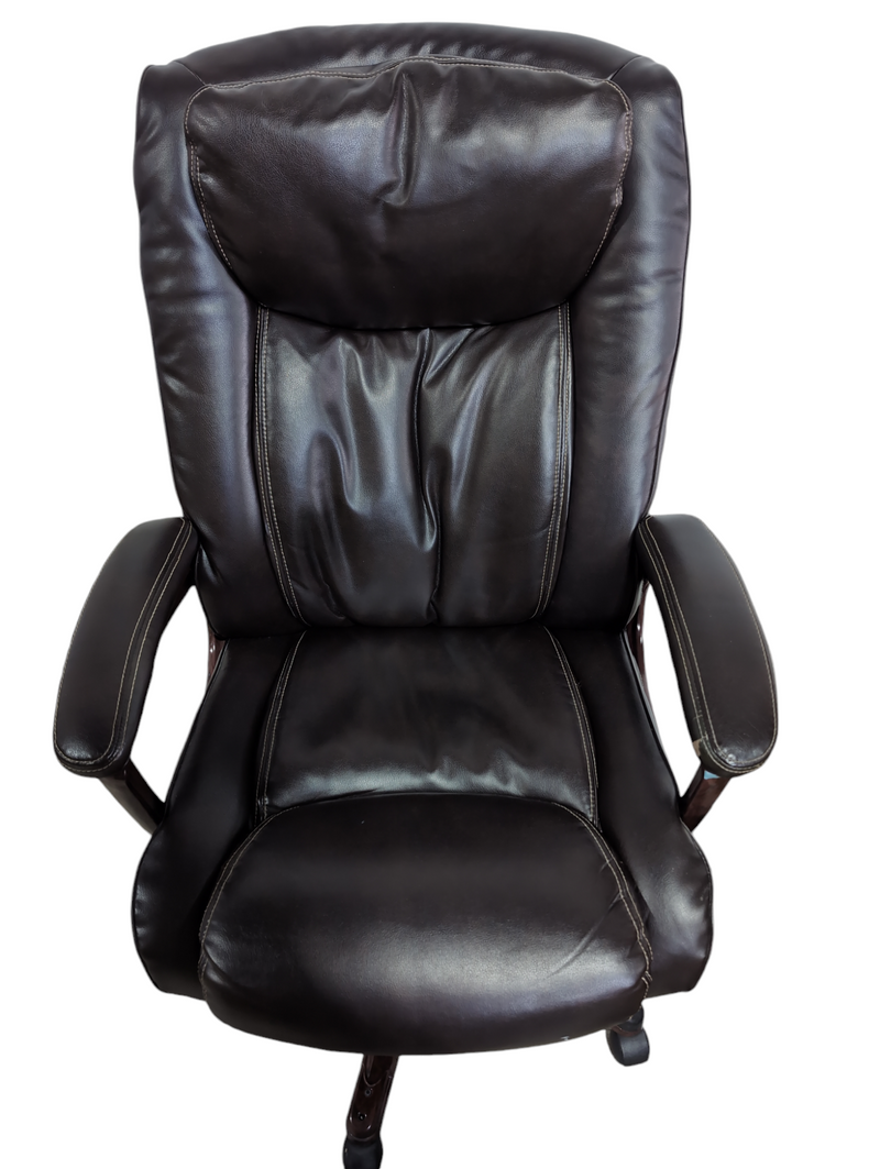 Brown Leather Office Chair