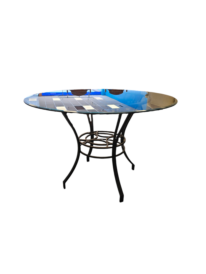 5pc Glass Top Dining Set