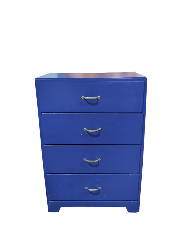 Blue Wooden Dresser