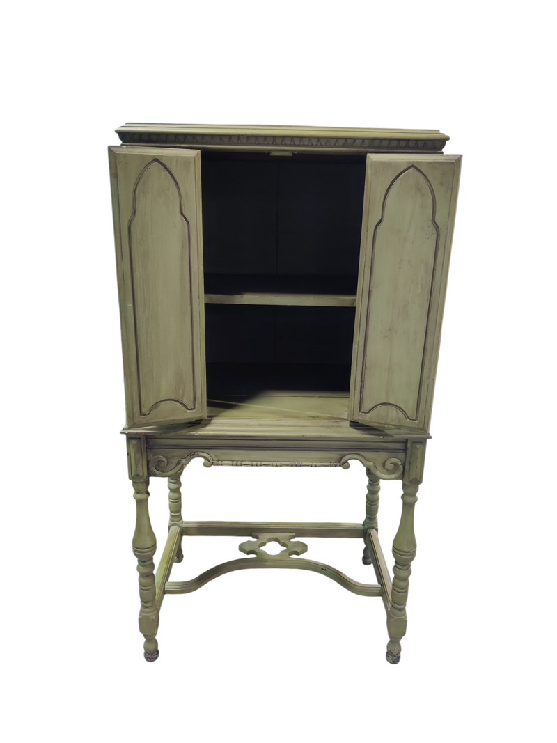 Moss Green Dining Hutch