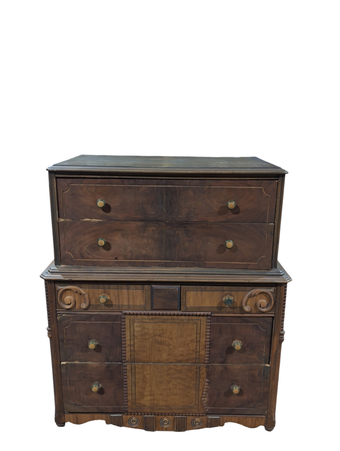 Brown Wooden Dresser