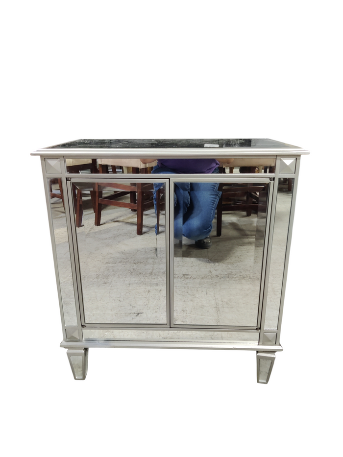 Mirrored Glass Sideboard