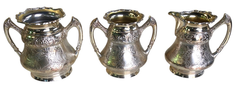 Silver Plated Afternoon Coffee and Tea Set