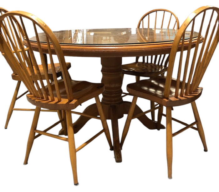 Pine Colour Dining Set