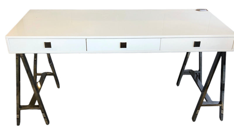 Glossy White Desk