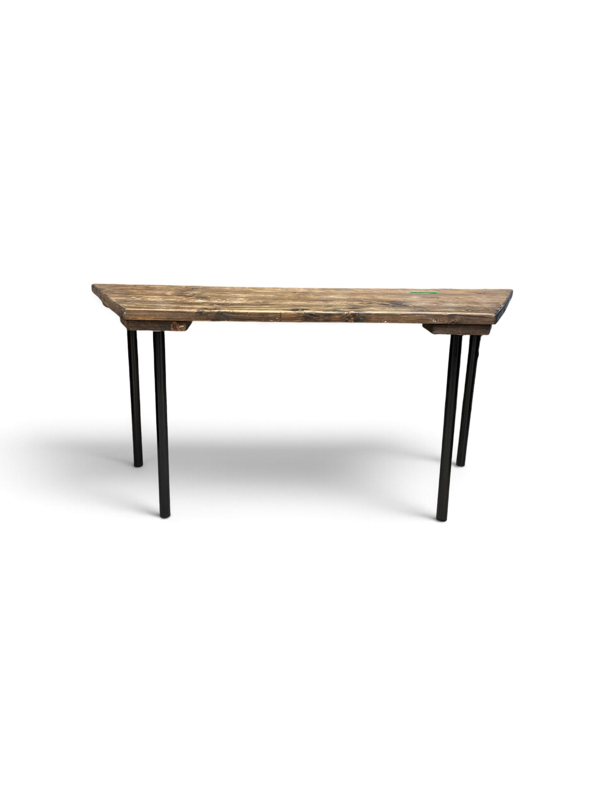 Rustic Industrial Style Work Table with Hairpin Legs
