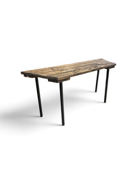 Rustic Industrial Style Work Table with Hairpin Legs