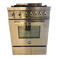Bertazzoni 24-inch Freestanding Gas Range