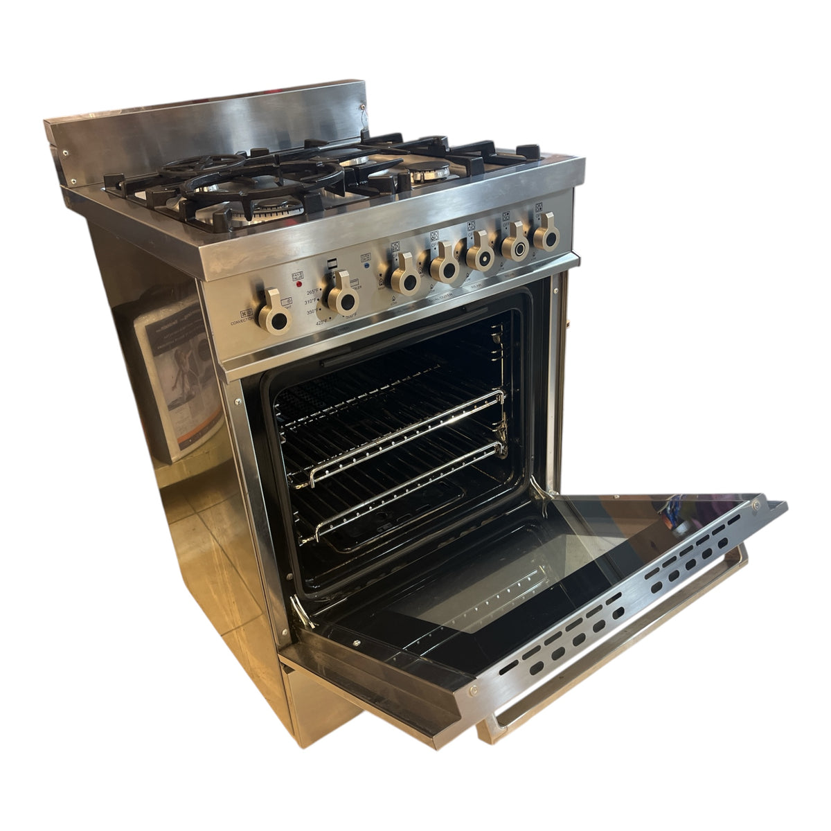 Bertazzoni 24-inch Freestanding Gas Range