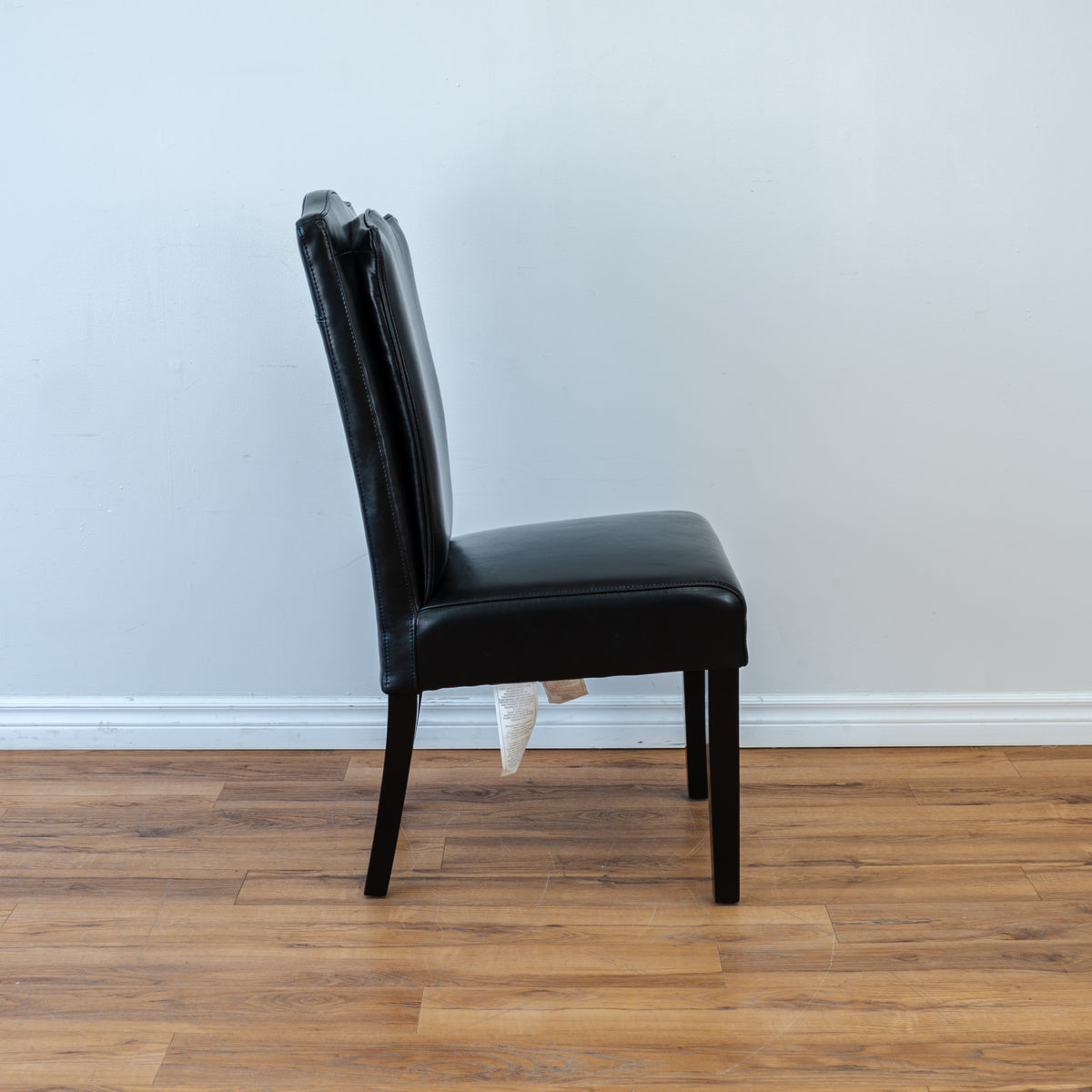 Pillow Back Accent Chair in Black