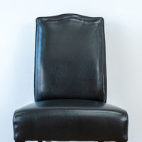 Pillow Back Accent Chair in Black