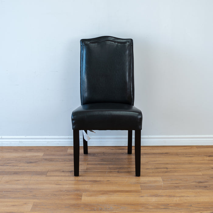 Pillow Back Accent Chair in Black