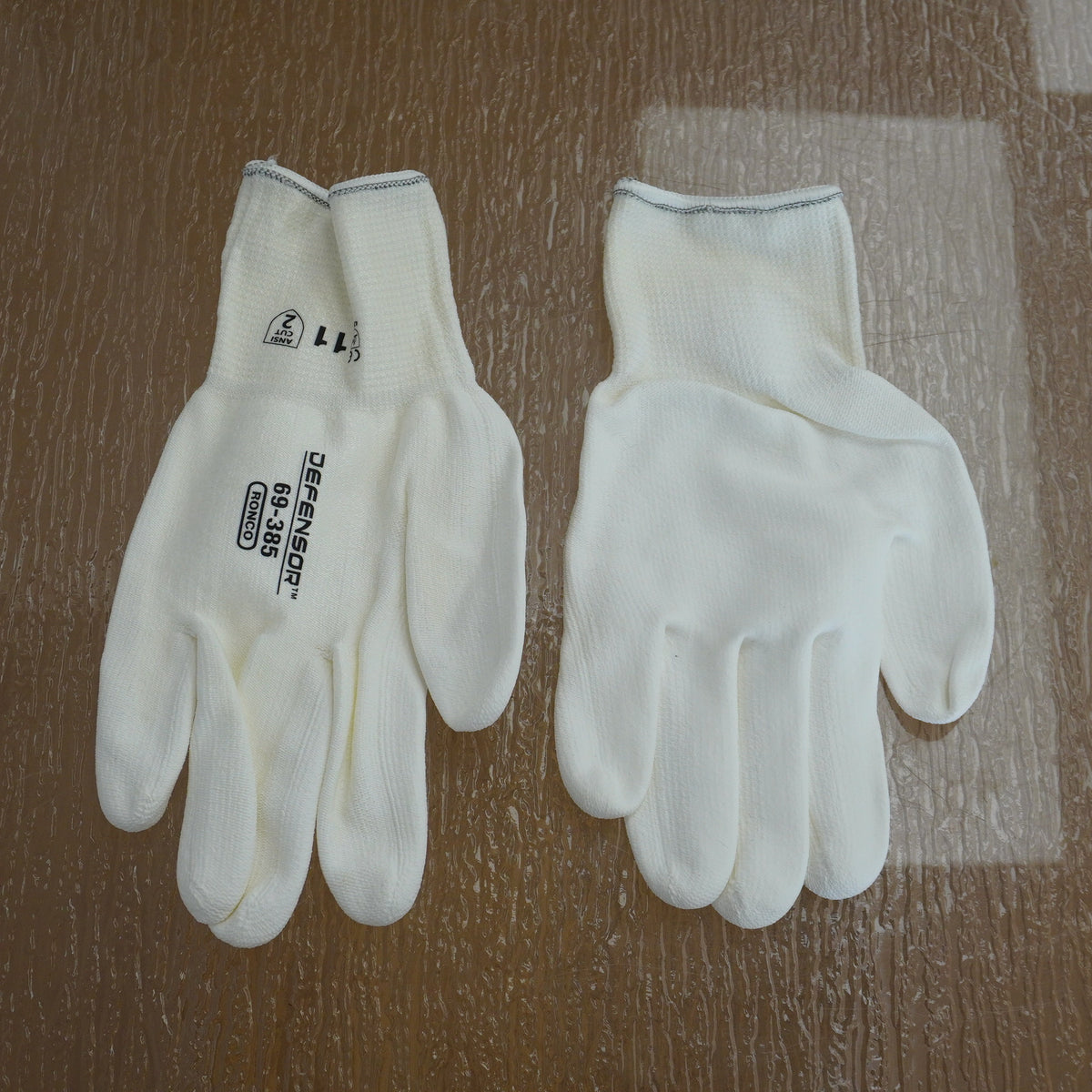 PrimaCut White PU Coated Cut Resistant 3 Large 69-385-09 (6-Pack)