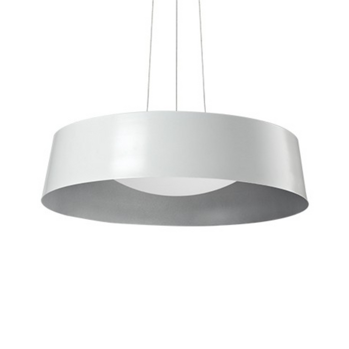 Single Lamp LED Pendant- White