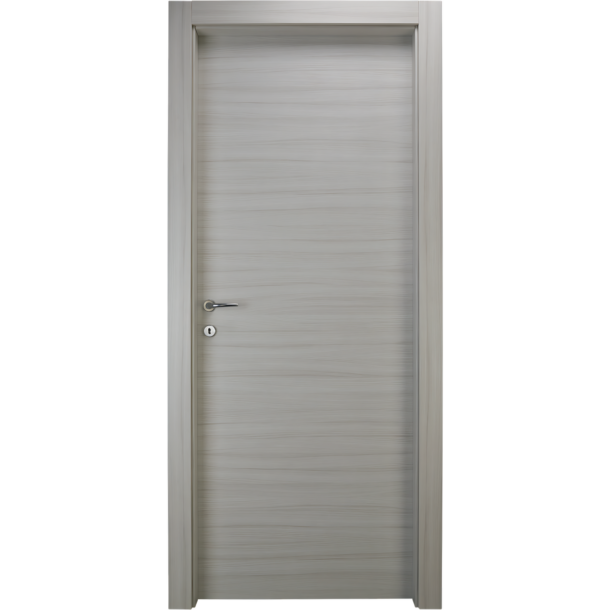 Interior Pre-Hung Door 80 x 210 x 10.8 cm- White Rosewood