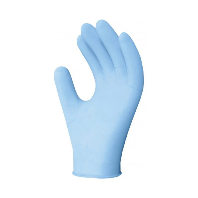 RONCO NE1 Ultra Blue Nitrile Exam Glove Bulk Pack of 1000, Extra Large, 721XL