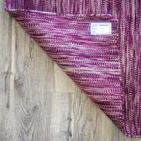 3×5-ft Impression Wine – Flatwoven Wool Rug, 347
