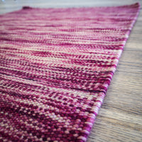 3×5-ft Impression Wine – Flatwoven Wool Rug, 347