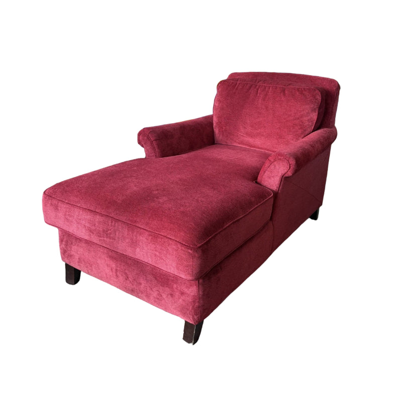 33-Inch Red Lounge Chair