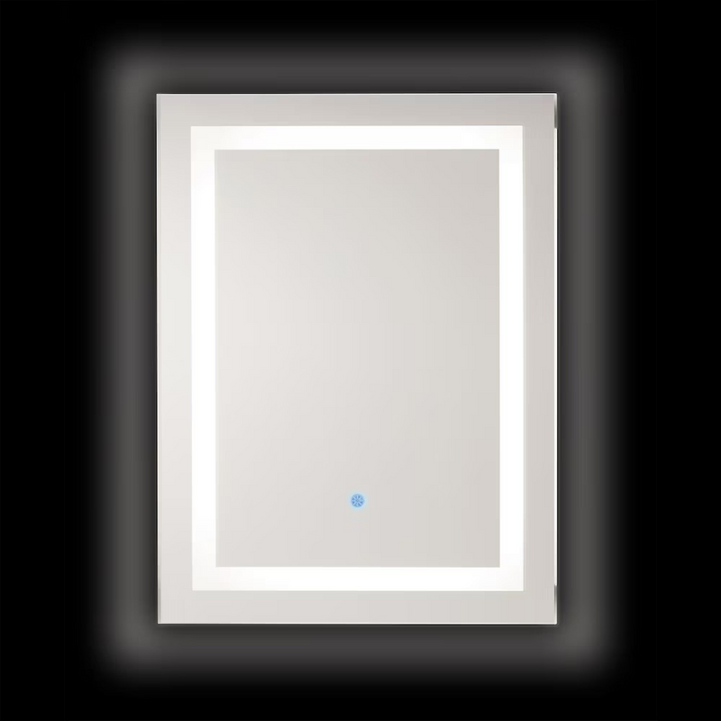 Portofino 24x32 Hardwired LED Illuminated Backlit Mirror for Bathroom
