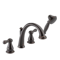 Leland Roman Tub Trim w/Hand Shower - Bronze