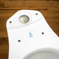 Round Bowl Toilet in Crane White, 4.8-6LPF, 15-Inch Height