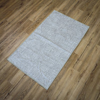 3' x 5' Stone Grey Flatwoven Rug
