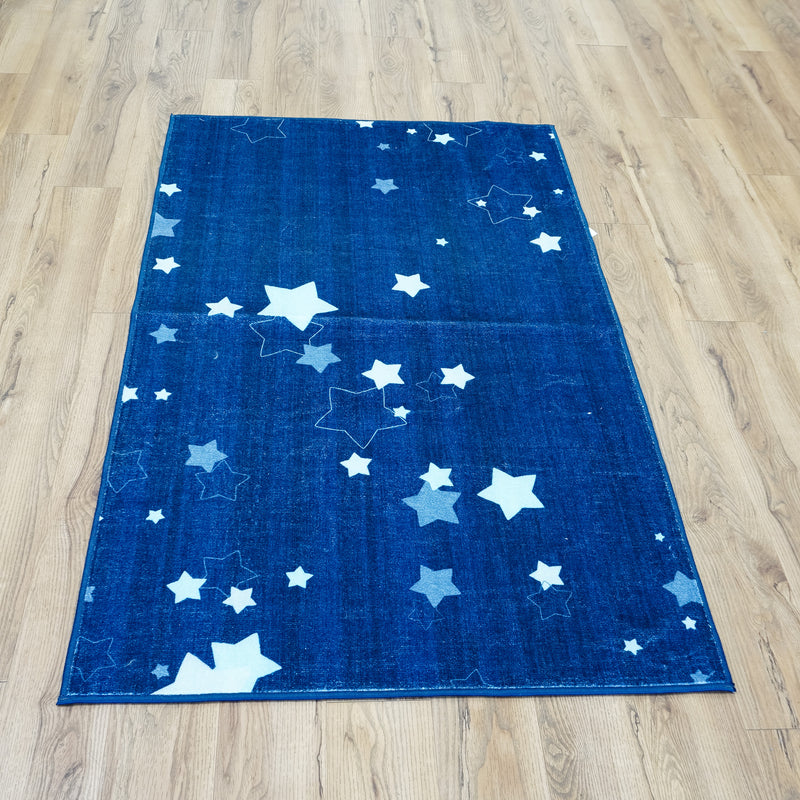 3' x 5' Constellation Navy Rug
