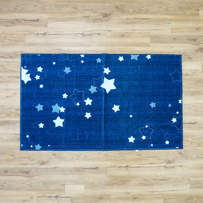3' x 5' Constellation Navy Rug