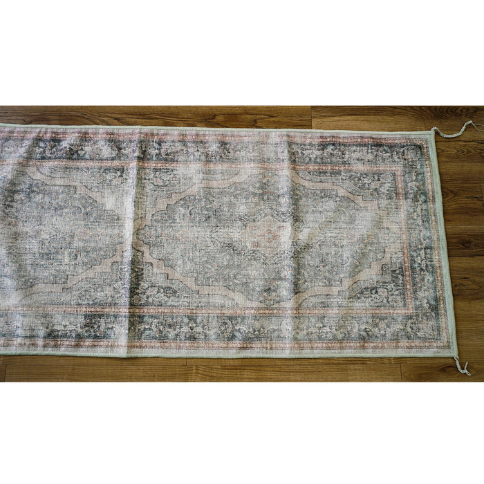 2x7-ft Vintage Floral Runner Rug