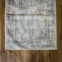 2x7-ft Vintage Floral Runner Rug