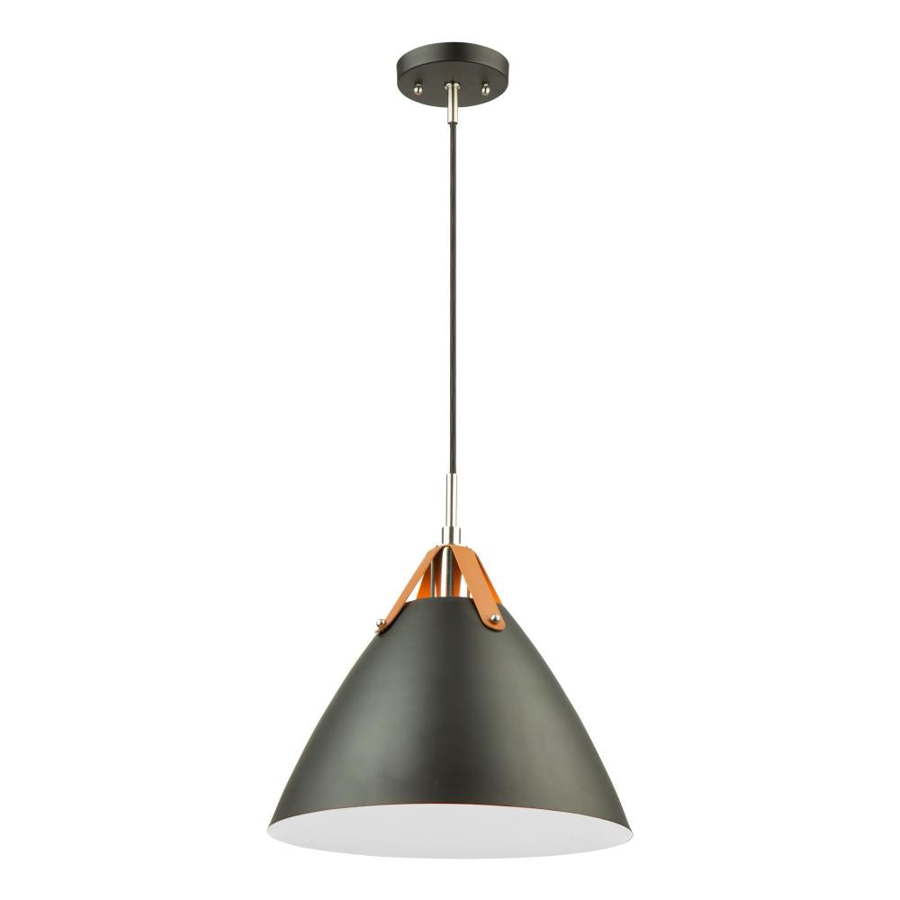 Tote 1-Light 14-inch Pendant in Black