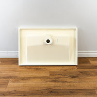 30-inch Porcelain Countertop Sink in White