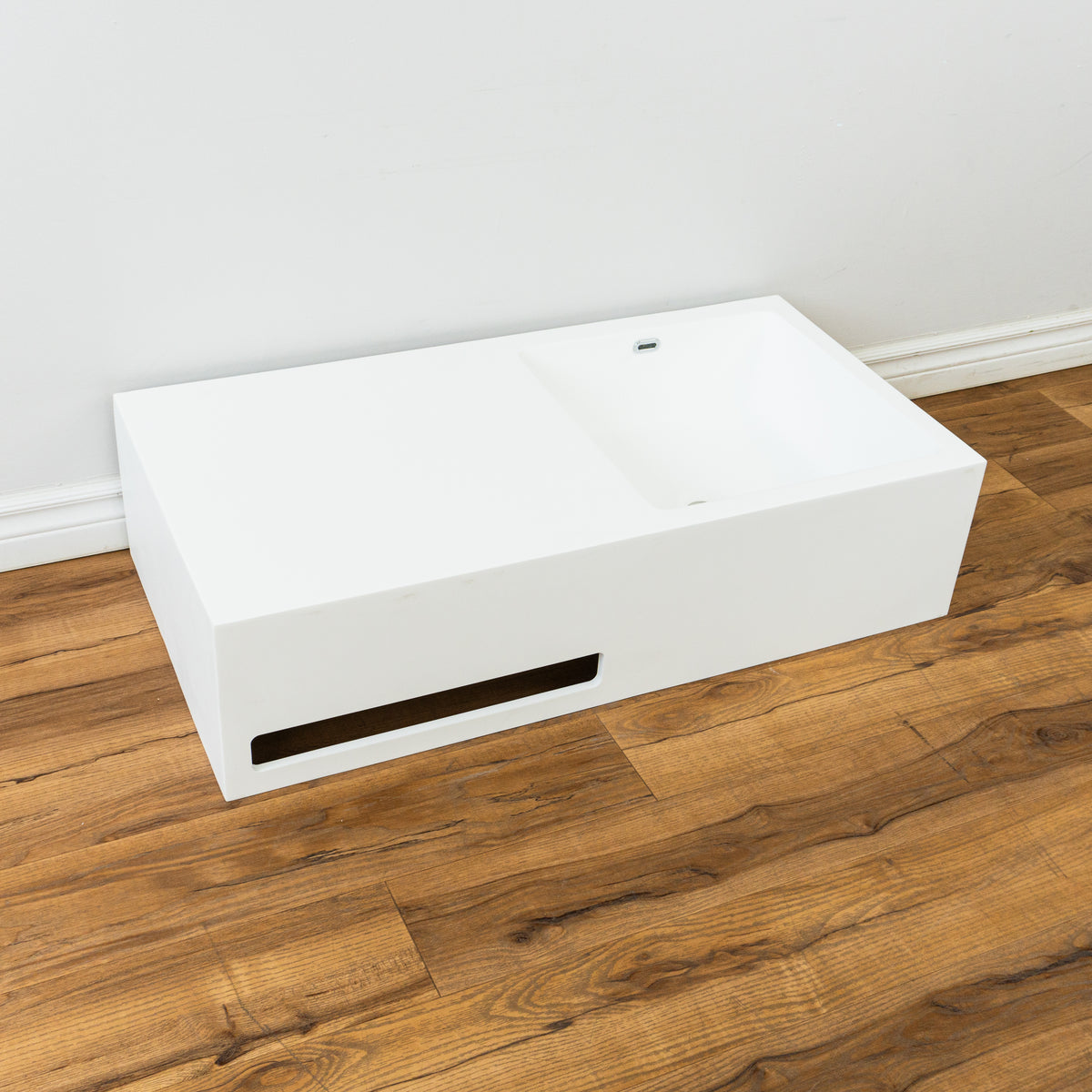 36-inch Porcelain Console Sink in White