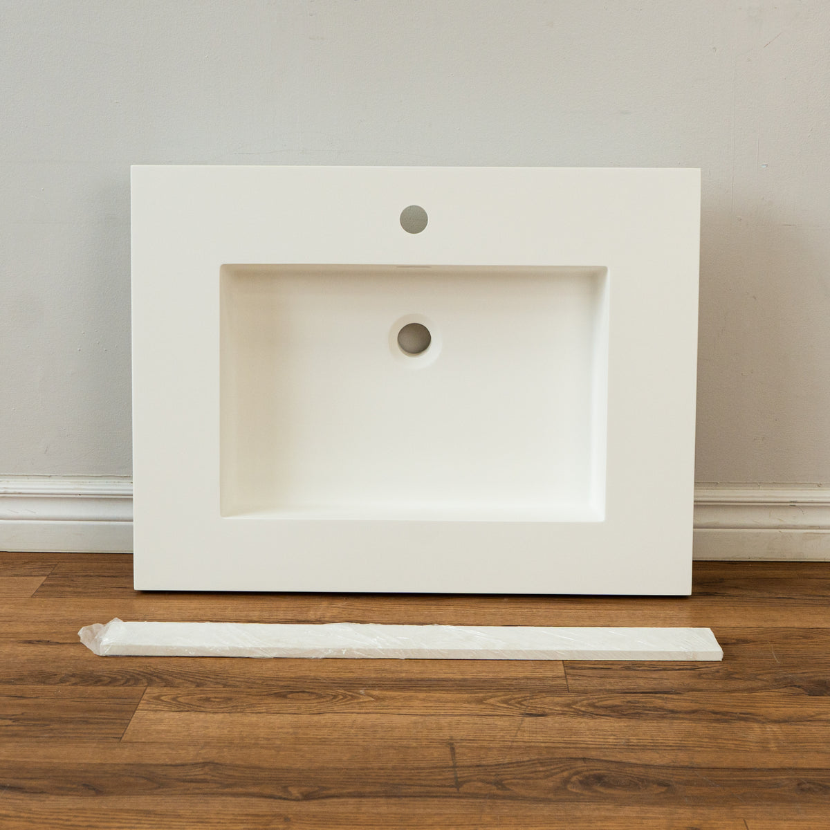 28-inch Porcelain Drop-in Sink in White