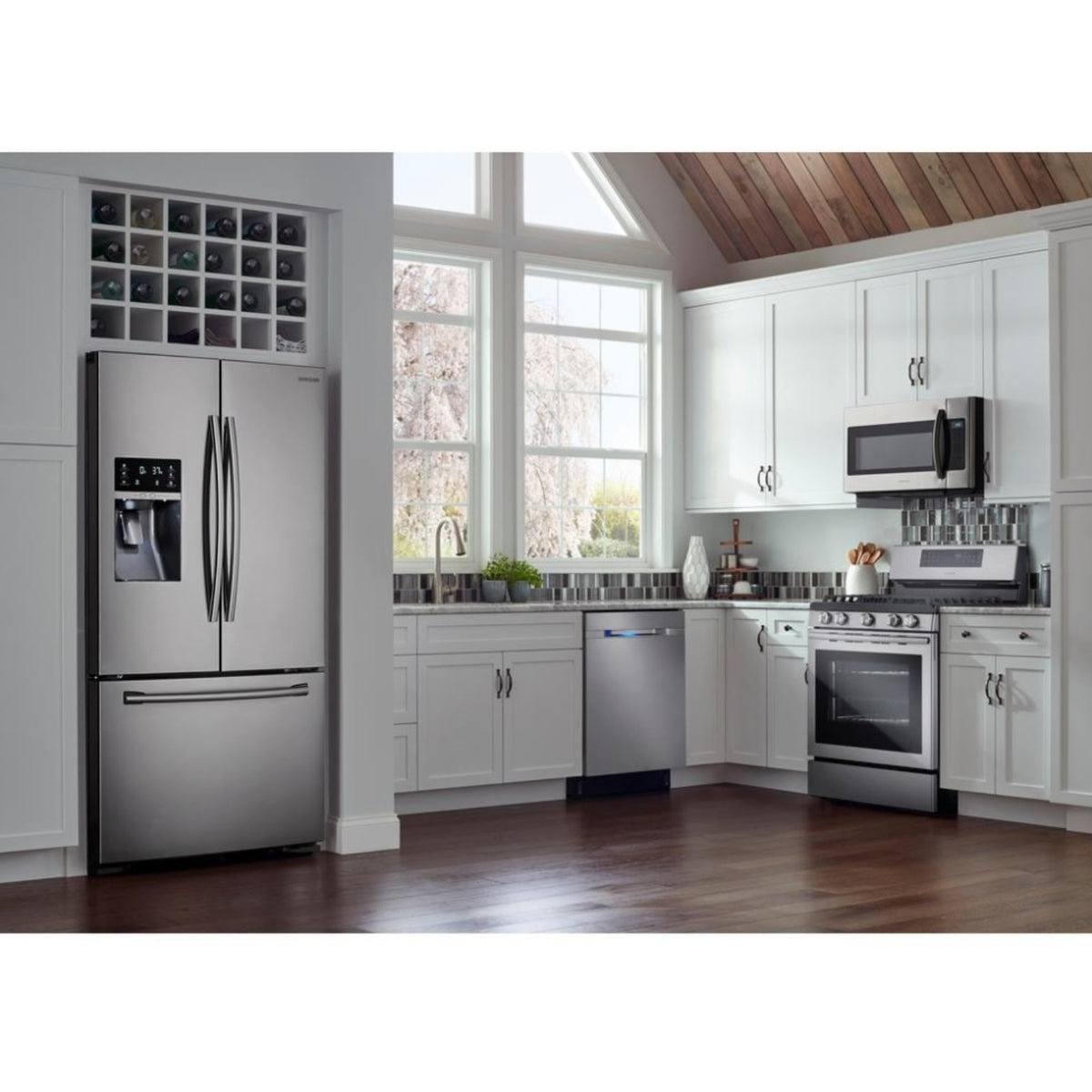 Samsung French Door Refrigerator, 36 inch Width, 28.1 cu. ft. Capacity, Stainless Steel
